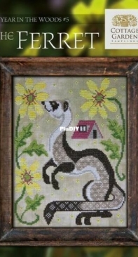 Cottage Garden Samplings - A Year in the Woods #5 - The Ferret - XSD