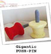 Jean Herman Self Designed - Jean Herman - Gigantic Pushpin - Free