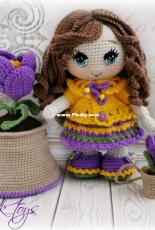 Tatsok Toys - Tatyana/Tatiana Sokolova - Baby in Spring Crocus Costume - Russian - Free