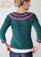 Lysa Pullover by Hilary Smith Callis (The Yarniad)