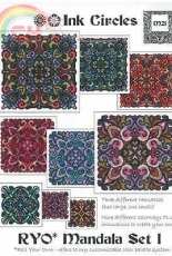 Roll Your Own Mandalas - Set 1 - Ink Circles designs