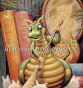 HAED HAERASMINI 149553 Mini Rounding Up The Dust Bunnies by Randal Spangler