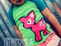 LilyGiggle - Beth Gaffney - Oh Deer Top Tunic