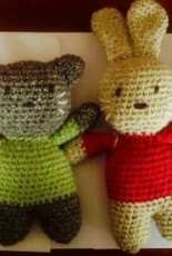 Vale Creations - 4 animals 1 pattern- French - Free