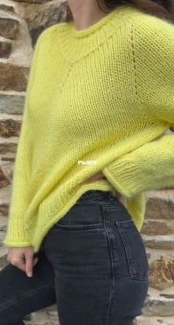 Røsnæs Sweater by Kelly Blank - Vibely Strik
