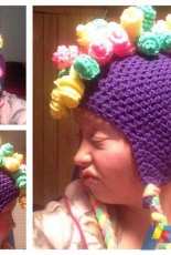 Sweet Southern Stitches - Krys Kraft Designs - Krystal Chew - Curly Mohawk Hat