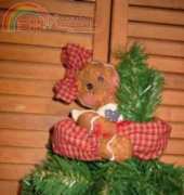 Bettes Tomorrows - gingerbred tree toppe
