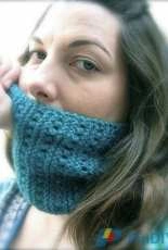 The Rare Yarns Company-Eyelet Cowl by Jessica Powers-Free