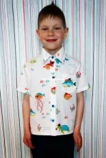 Tkani Land TL-001 Shirt pattern for boys