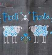 moutons tricoti tricota jardin privé