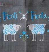 moutons tricoti tricota jardin privé