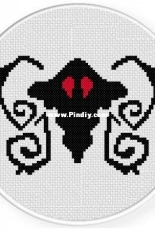 Daily Cross stitch - Baroque Ghost
