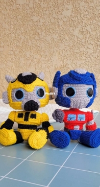 Marricriativa - Mariane Pereira - Transformers Babys - Portuguese