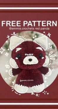 Emmie Crochets - Emmie - Red Panda - Free