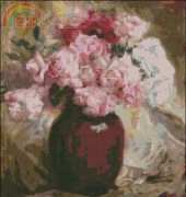 PinoyStitch - Nicolae Vermont Still Life of Rose - FREE
