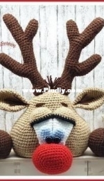 Sanis-Fitzereien - Sandra Schlehahn  Christmas deer-  Russian  -Translated