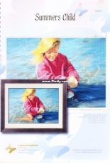 I Love CrossStitch DZ-011 - Summers Child