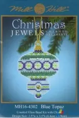 Mill Hill - MH16-4302 Blue Topaz (Christmas Jewels) XSD + PCS