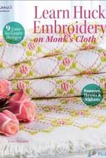Annies Needlework - Learn Huck Embroidery on Monks Cloth by Trice Boerens