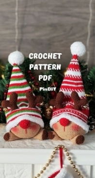 Creative Mama Crochet - Mamavyaz - Olga Vasileva - Base Deer - (English)