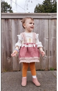 The Yarn That Binds Us - Jenna Maverick - Guinevere Pinafore Dress