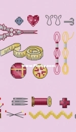 DMC XC 1279 - Bag & Pin Cushion XSD