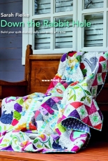 Down the Rabbit Hole Quilt by Sarah Fielke