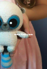 Anna Kolesnik - Raccoon YooHoo amigurumi pattern - Free
