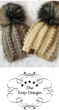 The Easy Design - April Miller - Maisie Hat - Bonnet Maisie - English and French