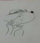 WOMAN WITH HAT