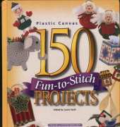 House of White Birches 150 Fun-To-Stitch Plastic Canvas Projects