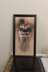 Dimensions - The Rose - My 2nd Completed Cross Stitch Project