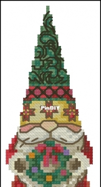 Mill Hill - Jim Shore - JS20-2212 - Gnome with Wreath XSD