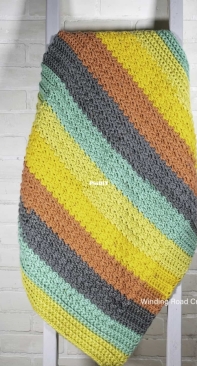 Winding Road Crochet - Lindsey Dale - All in One Blanket - Free