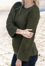 1671–Sweater in fisherman’s rib in Mayflower-FREE
