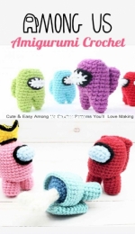 Tomekia Denmark - Among Us Amigurumi Crochet - Cute and Easy Among Us Crochet Patterns - Free