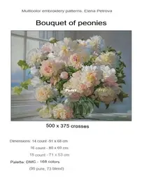 Bouquet of Peonies by Elena Petrova
