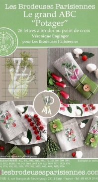 Les Brodeuses Parisiennes LBP - Le grand ABC - Potager XSD