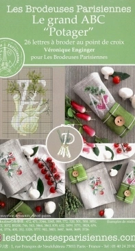 Les Brodeuses Parisiennes LBP - Le grand ABC - Potager XSD