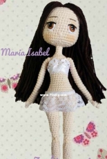 Zombiegurumi - Luisa Contreras - Maria Isabel doll - Spanish - Free