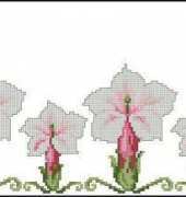 Tablecloth with Orchids