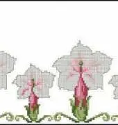 Tablecloth with Orchids