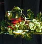 Riolis 365 - Still life with grapes and wine