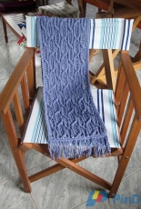 ROWAN-Ice Cable Scarf by Martin Storey -Free
