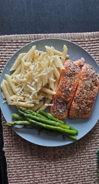 Pasta and Salmon
