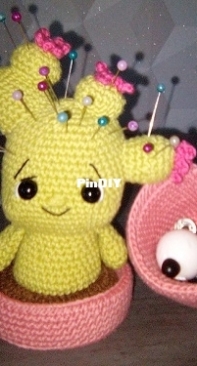 cactus pincushion - jar