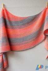 Sand Layers Shawl by Lisa Hannes