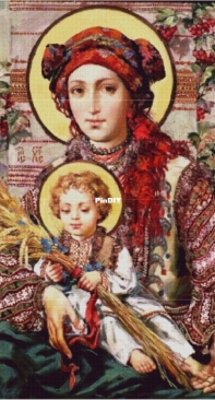 Mary and Jesus by Urszula Przygrodzka