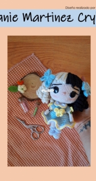 Tina Amigurumis - Alexandra Lévano - Melanie Martinez Crybaby - Spanish