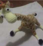 Entre lanas hilos y agujas - Giraffe - Spanish - Free